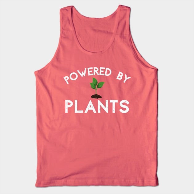 Powered By Plants Vegan Lifestyle Tank Top by MalibuSun